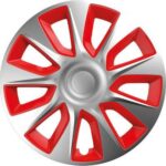 Σετ Τάσια Αυτοκινήτου Stratos 4τμχ 13" Κόκκινο 34368 Auto Gs