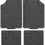 Smart Fit Σετ Μπροστινά και Πίσω Πατάκια Universal 4τμχ από Λάστιχο Μαύρα 21010 Auto Gs