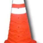 Κώνος Κυκλοφορίας σε Κόκκινο Χρώμα με Ύψος 50εκ. Πτυσσόμενος με Φως 20653 Auto Gs