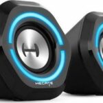 Ηχεία Υπολογιστή 2.0 με RGB Φωτισμό και Bluetooth Ισχύος 10W σε Μαύρο Χρώμα G1000 Edifier