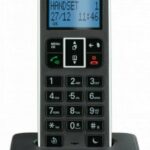 Μαύρο Ασύρματο τηλέφωνο με φραγή αριθμών, ανοιχτή ακρόαση και do not disturb IT.5.1X Motorola