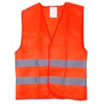 Γιλέκο Εργασίας με Ανακλαστικές Ταινίες Πορτοκαλί 11728 Autoline