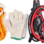 Καλώδια Εκκίνησης Μπαταρίας Αυτοκινήτου Ρυμουλκά & Γάντια 200A 21533 Autoline