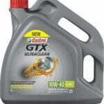 10W-40 GTX Ultraclean A3/B4 4lt Castrol