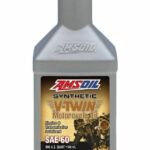SAE 60 V-Twin Συνθετικό Λάδι Μοτοσυκλέτας για Τετράχρονους Κινητήρες 946ml MCSQT Amsoil
