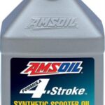 10W-40 4T Syntehtic Scooter Συνθετικό Λάδι Μοτοσυκλέτας για Τετράχρονους Κινητήρες 946ml ASOQT Amsoil