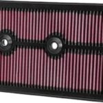 K&N Φίλτρο Αέρος Ελευθέρας Ροής 265x187mm για Seat Ibiza / Leon Skoda Octavia Volkswagen Golf / Polo Audi Q2 / A1 / A3 / Q3 33-3004