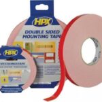 Mounting Αυτοκόλλητη Αφρώδης Ταινία Διπλής Όψης Λευκή 19mmx25m 190025122 HPX