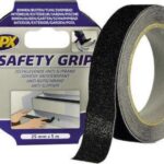 Safety Grip Black Αυτοκόλλητη Αντιολισθητική Ταινία Μαύρη 25mmx5m 250501122 HPX