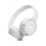 JBL Tune 670NC Ασύρματα/Ενσύρματα On Ear Ακουστικά με 70 ώρες Λειτουργίας και Quick Charge Λευκά