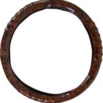 Κάλυμμα Τιμονιού Αυτοκινήτου με Διάμετρο 38εκ. Σιλικόνης Καφέ 99007 Auto Gs