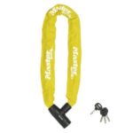 Master Lock Αντικλεπτική Αλυσίδα Μοτοσυκλέτας με Κλειδαριά και Μήκος 90εκ. Κίτρινο Χρώμα 839110112-4
