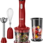 Russell Hobbs RH 24700-56 Ραβδομπλέντερ με Ανοξείδωτη Ράβδο 500W Κόκκινο