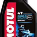 Motul Mineral 3000 4T Λάδι Μοτοσυκλέτας για Τετράχρονους Κινητήρες 20W-50 1lt