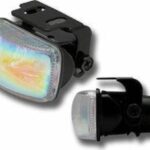 Auto Gs LA-V111 Τετράγωνοι Προβολείς Ομίχλης Αυτοκινήτου Universal με Λευκό Φωτισμό 2τμχ 16539