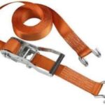 Master Lock Ιμάντας Αποσκευών Αυτοκινήτου 900cm με Καστάνια Πορτοκαλί 326000112