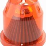 Auto Gs Φιλτροχοάνη Ανοιχτού Τύπου Κωνική Universal FKIK14009 Φ77 Κόκκινο 39538