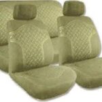 Σετ Καλύμματα Αυτοκινήτου 8τμχ Πολυεστερικά Road Racer 60/40 Μπεζ 11678 AUTO GS