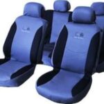 Σετ Καλύμματα Αυτοκινήτου 6τμχ Πολυεστερικά Spider Airbag Μπλε 11631