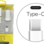 Auto Gs Φορτιστής Αυτοκινήτου με μία Θύρα Type-C μαζί με Καλώδιο type-C 99508