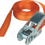 Master Lock Ιμάντας Αποσκευών Αυτοκινήτου 500x2.5cm με Καστάνια Πορτοκαλί 320900112