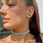 Κολιέ ριβιέρα με σκουλαρίκια