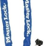 Master Lock Αντικλεπτική Αλυσίδα Μοτοσυκλέτας με Κλειδαριά και Μήκος 90εκ. Μπλε Χρώμα 839110112-1