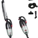 ΑΟΚΙΝ S07 Ηλεκτρική Σκούπα Stick 2 σε 1 Ρεύματος 800W, 15 kPa, Τηλεσκοπική, HEPA φίλτρα για σκληρά δάπεδα, τρίχες κατοικίδιων ζώων, μοκέτες και χαλιά, καλώδιο 7 μέτρων, κάδος 1 Lt, Βάρος 1.5 Kg