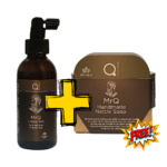 Bundle Heracles - Mr.Q  Hair Growth Lotion 150ml (Redensyl) and (FREE) Handmade Nettle Soap 90-110g - Λοσιόν Τριχοφυΐας για Μαλλιά και Γενειάδα και ΔΩΡΟ Χειροποίητο Σαπούνι με Τσουκνίδα