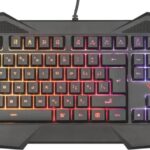 Trust GXT 830-RW Avonn Gaming Πληκτρολόγιο με Φωτιζόμενα πλήκτρα (Αγγλικό UK)