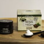 Κρέμα Ματιών – Χειλιών με κόκκους καφέ και αγγούρι