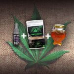 CBD Oil 10% + Τσάι 50 gr + Μέλι με Ανθό κάνναβης CBD