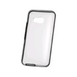 HTC M9 CLEAR CASE HARD SHELL BLACK HC C1153