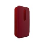 Moto G 3rd Gen  Flip Case - Crimson