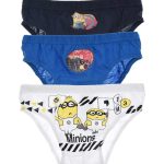 Αγοριών Minions σλιπ σετ 3 τεμαχίων