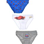 Cars Set 3 αγοριών σλιπ, βαμβακερά