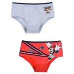 Disney Set 2 παιδικά κυλοτάκια Minnie Mouse, βαμβακερά