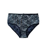 Lord Γυναικεία κυλότα, ελαστική, δανδέλα, μαύρη