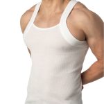 Lord Ανδρική Φανέλα Τιράντα, 2x2 ρίγες βαμβακερή