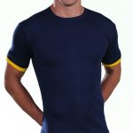 Lord Ανδρική Μπλούζα, ρίγα, κοντό μανίκι