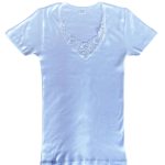 Lord Γυναικεία φανέλα κοντό μανίκι με δανδέλα