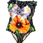 Μαγιό Γυναικείο Ολόσωμο Στραπλες