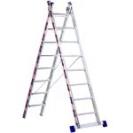 ΣΚΑΛΑ ΕΠΑΓΓΕΛΜΑΤΙΚΗ ΑΛΟΥΜΙΝΙΟΥ ΔΙΠΛΗ - 2*12 ΣΚΑΛΙΑ Ύψος Α/Β: 3,25m/5,50m.