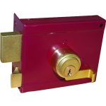 ΚΛΕΙΔΑΡΙΑ ABBA ΚΟΥΤΙΑΣΤΗ ΑΣΦΑΛΕΙΑΣ ΔΕΞΙΑ σε Κόκκινο Χρώμα 36050R