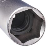 TOP MASTER ΚΑΡΥΔΑΚΙ ΕΞΑΓΩΝΟ Με Καρέ Υποδοχής 1/2" 21ΜΜ Μήκους 70MM 331007