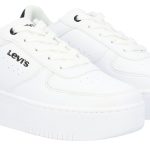Levi's Παιδικά Sneakers New Union Bold VUNB0002S-0062 Μαύρα - Λευκά