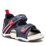 Geox Παιδικό Πέδιλο με Σκρατς για Αγόρι Μπλε B251AC-0BC14-C0735