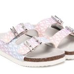 Παιδικά Michael Kors MK100413C Πολύχρωμα Michael Kors Kids logo-print double-strap slides
