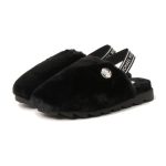 Παιδικά παντοφλάκια Michael Kors MK100470C Μαύρα