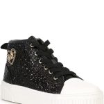 Παιδικά Sneakers Michael Kors MK100927C SKATE SPLIT 3 GLITTER Μαύρο MK101080C